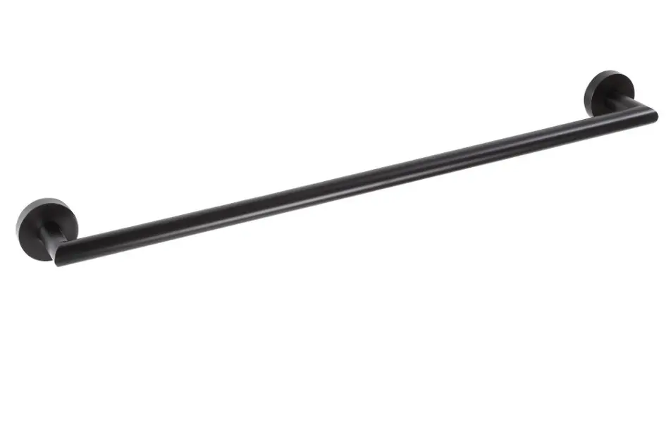 Levně Sapho X-Round - Držák ručníků, délka 66 cm, černá XR404B