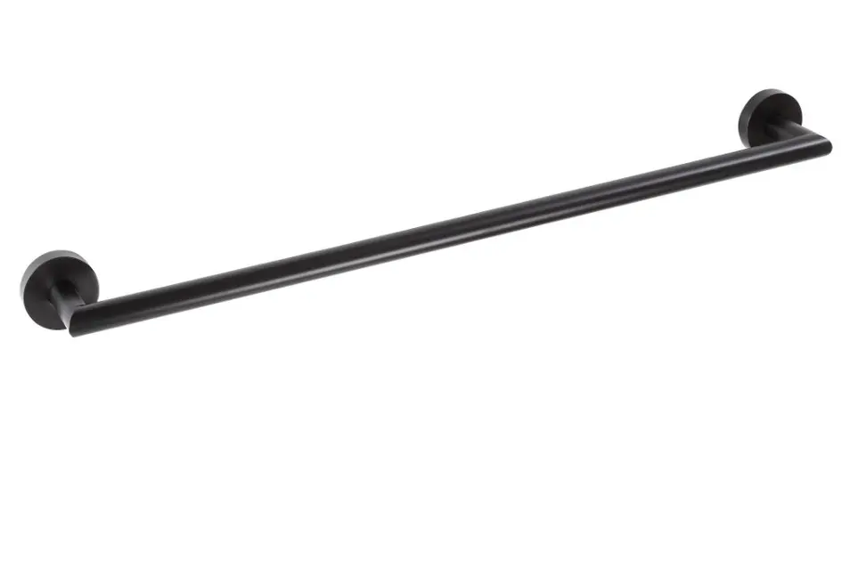 Sapho X-Round - Držač za ručnike, duljina 66 cm, crni XR404B