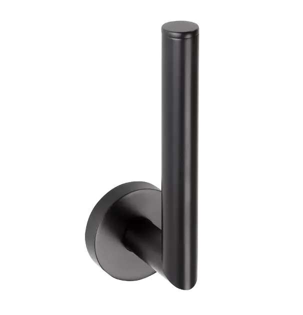 Sapho X-Round - Rezervni držač toaletnog papira, crni XR701B