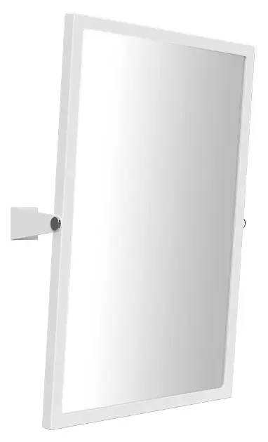 Sapho - Miroir inclinable 40x60 cm, blanc XH007W