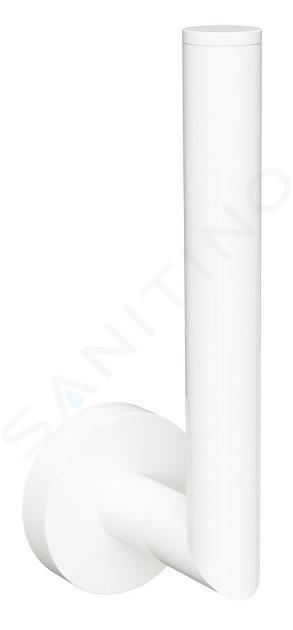 Sapho X-Round - Portarrollos de papel higiénico, blanco XR701W