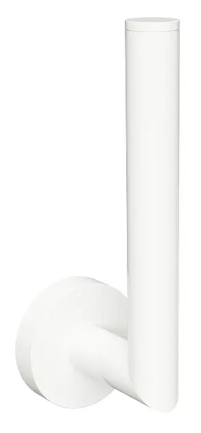 Sapho X-Round - Portarrollos de papel higiénico, blanco XR701W