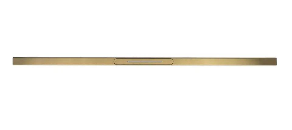 Levně I-Drain AIO - Sprchový žlab s hydroizolací, délka 95 cm, s roštem, zlatá ID5A09501AIO1.G
