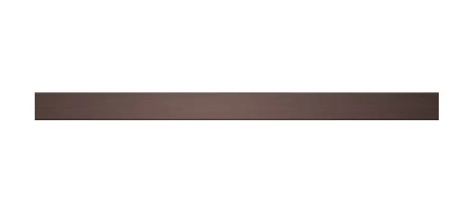 Levně I-Drain DZIGNSTONE - Designový rošt pro vaničky Solid Linear, délka 79 cm, čokoládová DP.GS.C.0792
