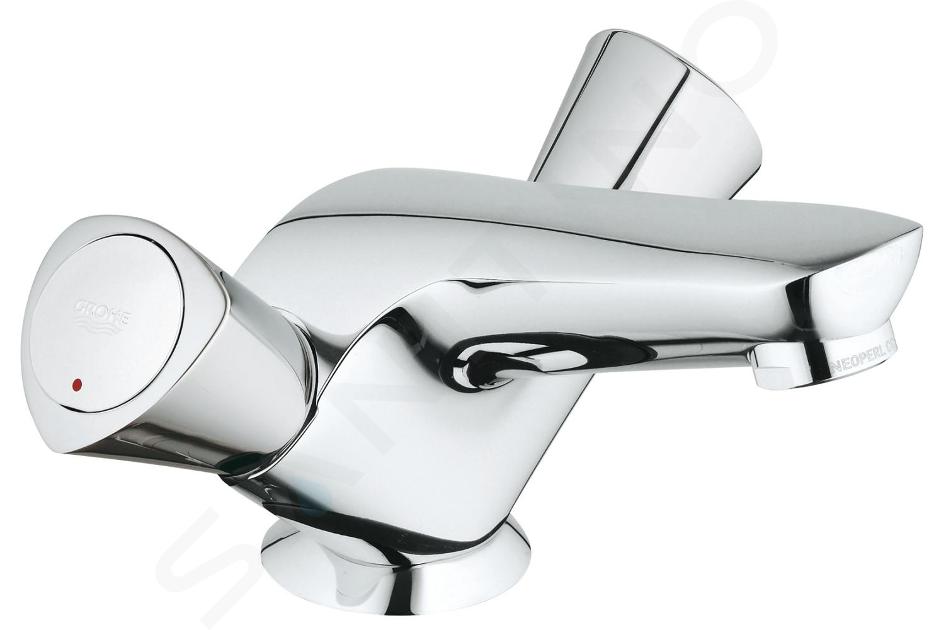 Grohe Costa S - Mitigeur de lavabo avec vidage, chrome 21255001