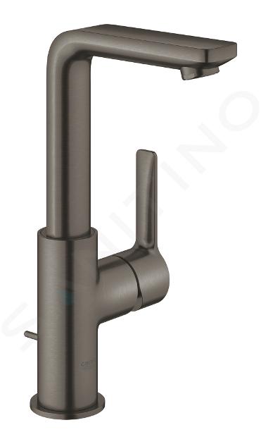 Grohe Lineare - Bateria umywalkowa z odpływem, Brushed Hard Graphite 23296AL1