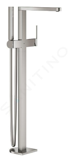 Grohe Plus - Miscelatore a pavimento per vasca da bagno, supersteel 23846DC3