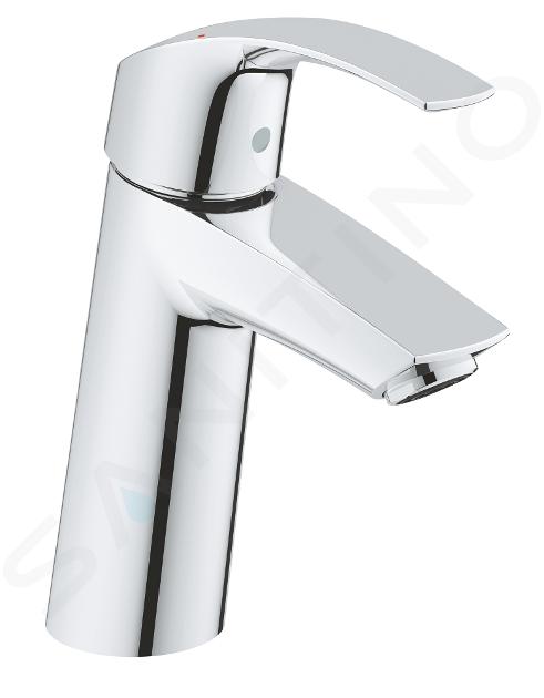 Grohe Eurosmart - Baterie lavoar cu evacuare Push-Open, crom 23923002