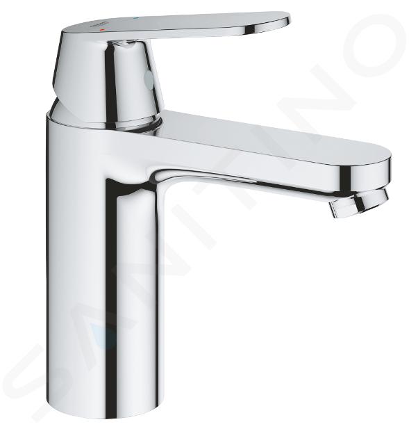 Grohe Eurosmart Cosmopolitan - Wastafelkraan met Push-Open afvoerplug, chroom 23926000