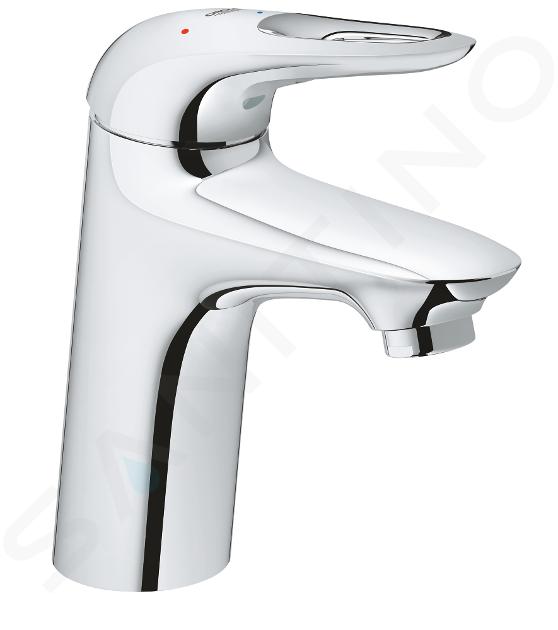 Grohe Eurostyle New - Miscelatore da lavabo, con sistema di scarico Push-Open, cromo 23930003