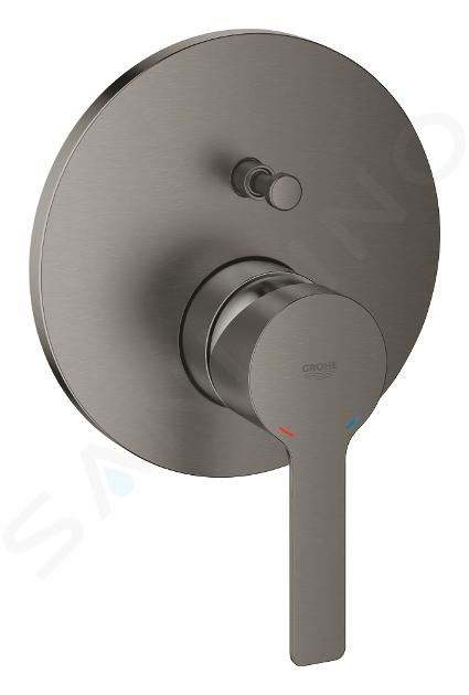 Grohe Lineare - Grifo empotrado para 2 dispositivos, Hard Graphite cepillado 24064AL1