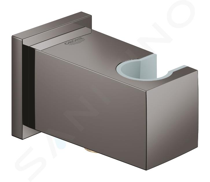 Grohe Euphoria Cube - Coude mural avec support, Hard Graphite 26370A00