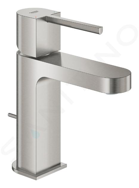 Grohe Plus - Grifo de lavabo, con desagüe, supersteel 32612DC3