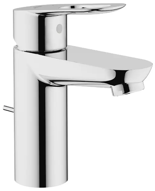 Grohe BauLoop - Bateria umywalkowa z odpływem, chrom 32814000