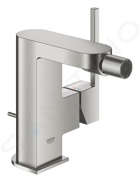 Grohe Plus - Miscelatore per bidet, con sistema di scarico, supersteel 33241DC3