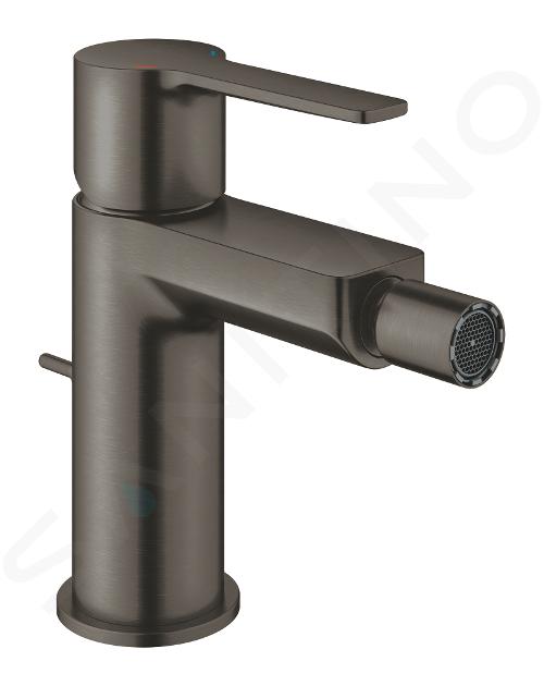 Grohe Lineare - Mitigeur de bidet avec vidage, Hard Graphite brossé 33848AL1