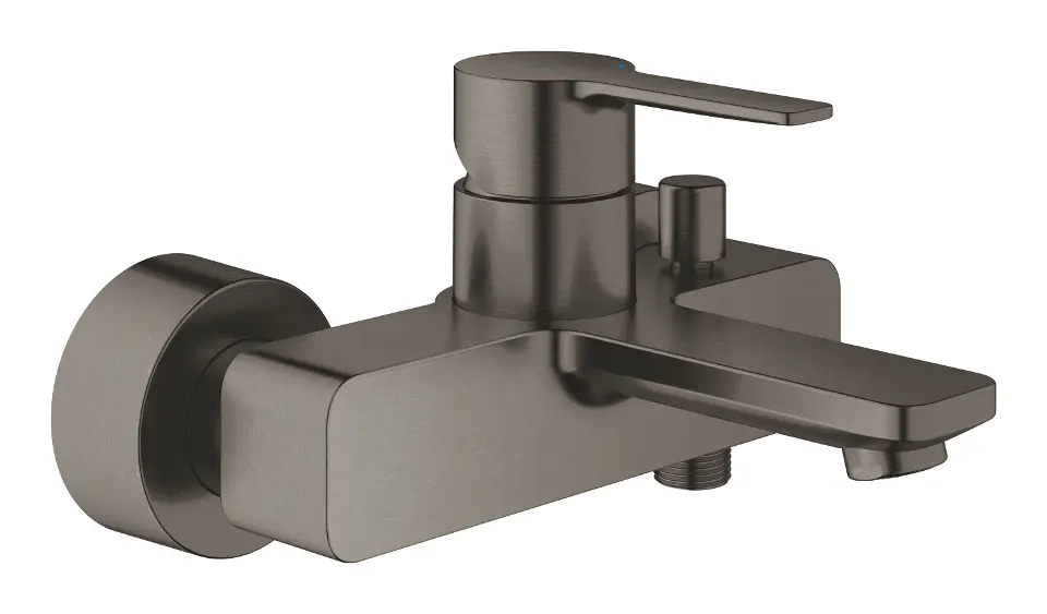 Grohe Lineare - Miscelatore per vasca da bagno, Hard Graphite spazzolata 33849AL1