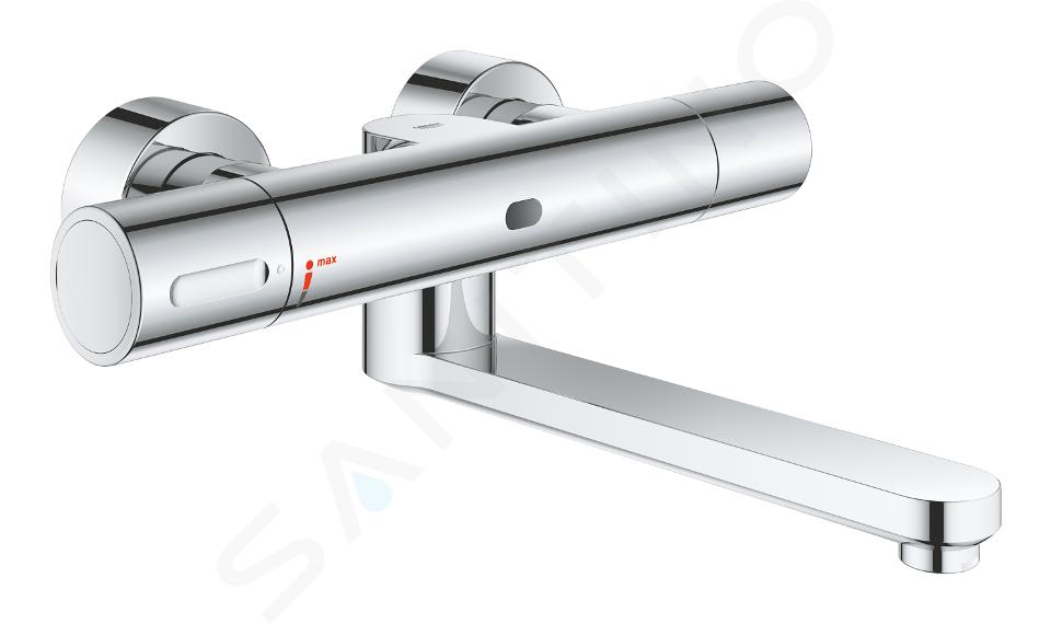 Grohe Eurosmart Cosmopolitan E - Elektronische Waschtischarmatur, Batteriebetrieb, Chrom 36454000