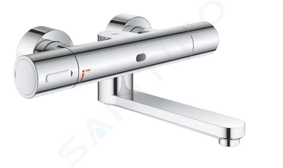 Grohe Eurosmart Cosmopolitan E - Mitigeur de douche électronique, à piles, chrome 36455000