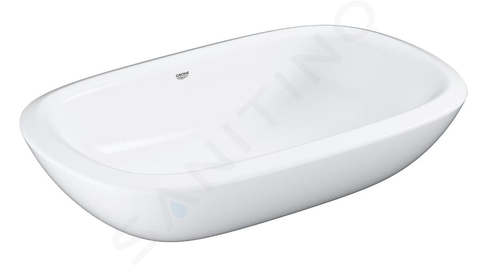 Grohe Eurostyle New - Vasque à poser, 50x38 cm, sans trop-plein, PureGuard, HyperClean, blanc alpin 39216000