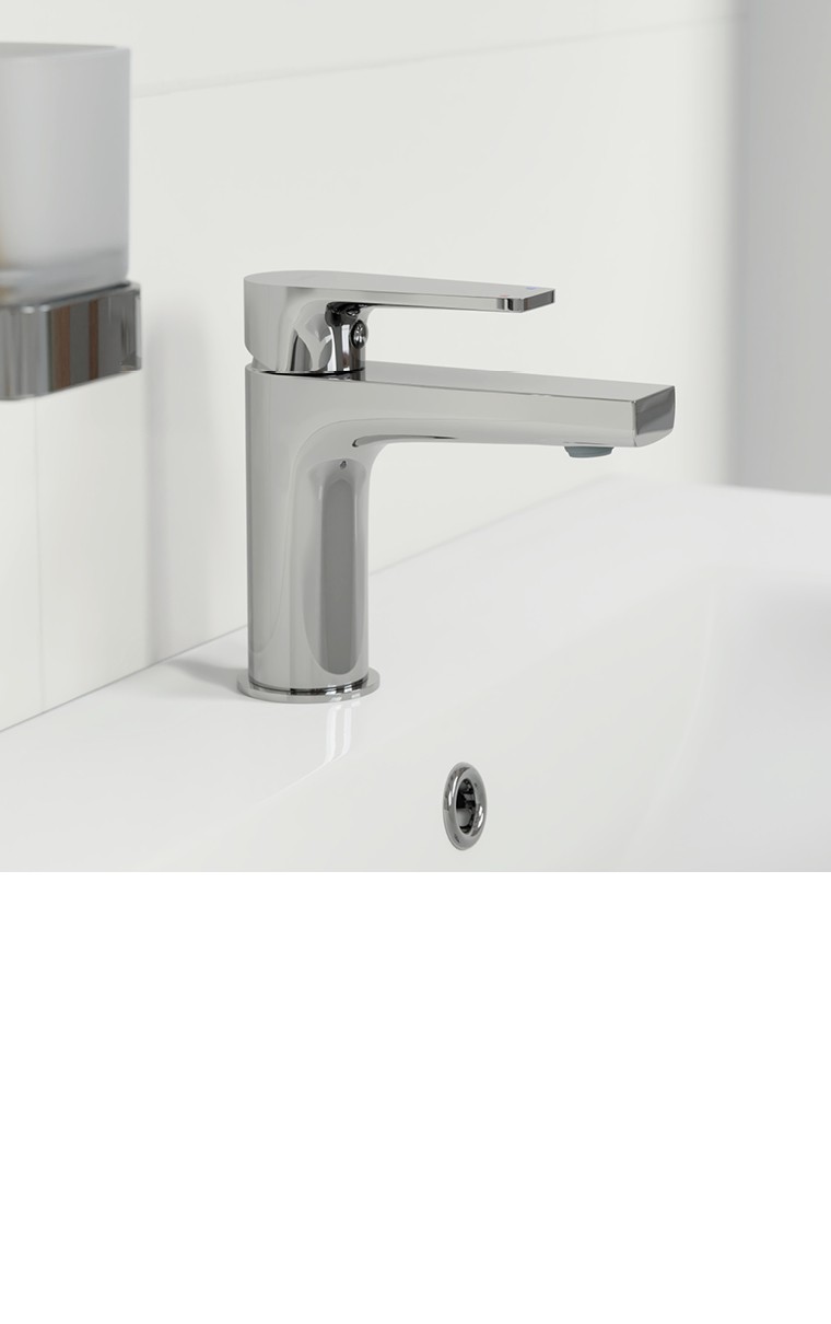 kielle Harmonia - Miscelatore da lavabo, cromo 10123100