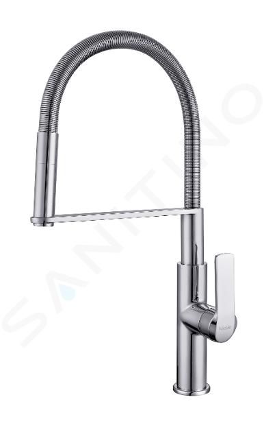 kielle Magnus - Kitchen mixer tap with flexi arm, chrome 10516100