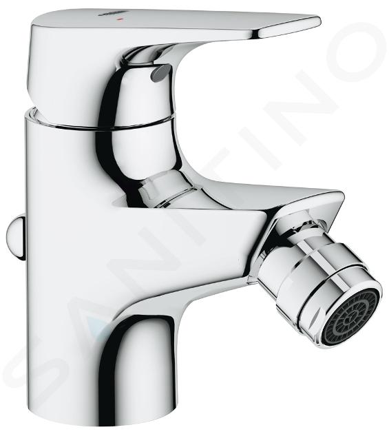 Grohe BauFlow - Mitigeur de bidet avec vidage, chrome 23754000