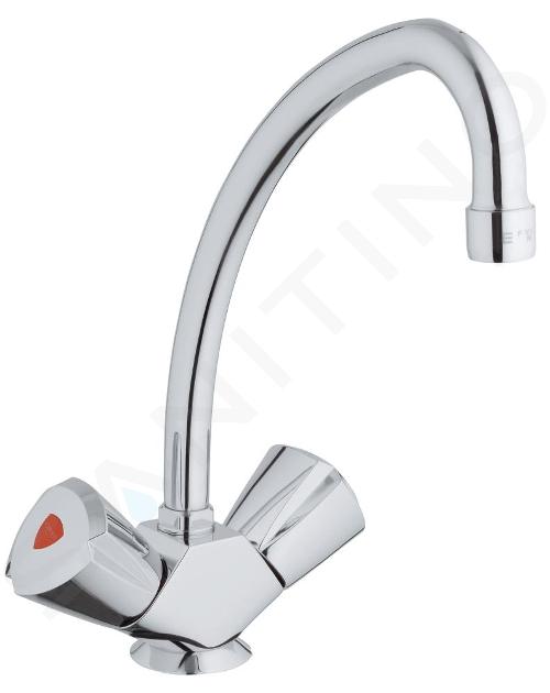 GROHE Costa - Robinet d'évier (pivotement 360°, …