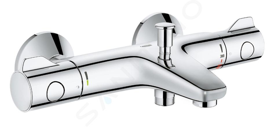 Grohe Grohtherm 800 - Termostatická vanová baterie, chrom 34569000