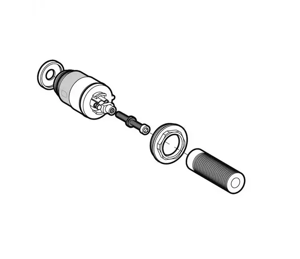 Schell Toebehoren - Vervangende cartridges voor inbouwspoelers 296250099
