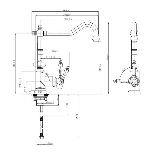 Villeroy & Boch Küchenarmatur Steel Expert 2.0 Anthracite online kaufen