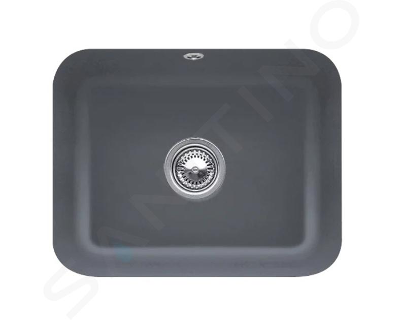 Villeroy & Boch Cisterna 60C - Lavello in ceramica 55x44 cm, CeramicPlus, grafite 670601i4