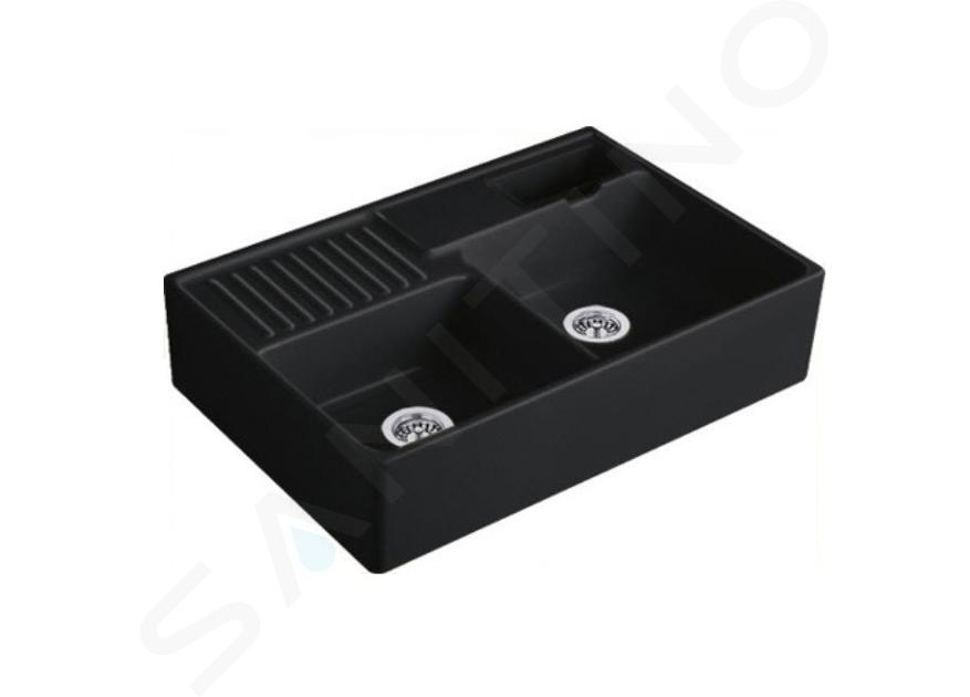 Villeroy & Boch Chiuvete - Chiuvetă ceramică 90x63 cm, CeramicPlus, Ebony 632391S5