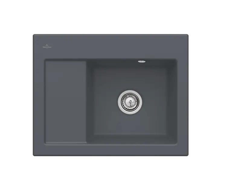 Villeroy & Boch Subway 45 - Keramický dřez 65x51 cm, CeramicPlus, grafit 331301i4