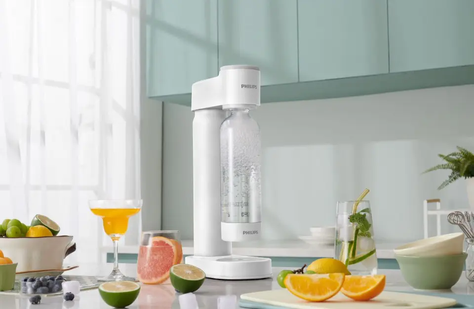 Philips GoZero Soda maker Lite con accessori, bianco ADD4901WH/10