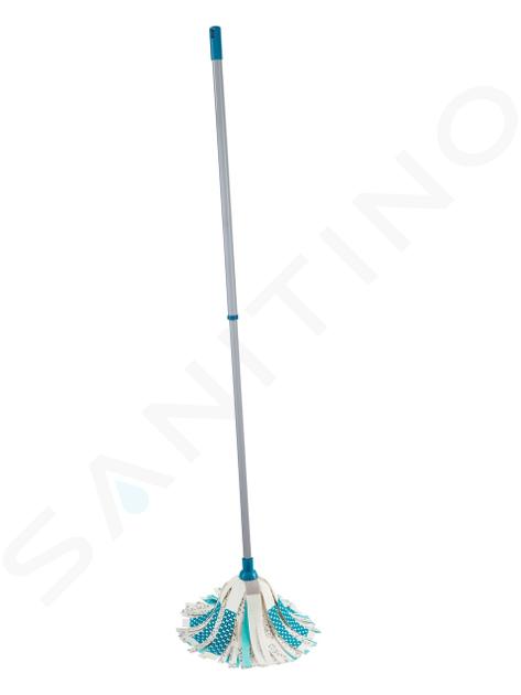 Leifheit Pulizia - Classic Power Mop 3 in 1 con manico telescopico 78-137 cm 52105