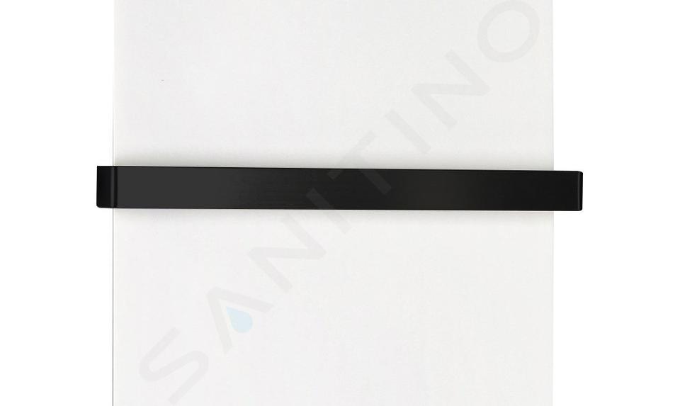 Sapho Tabella - Toallero, 39 cm, negro mate MI390B