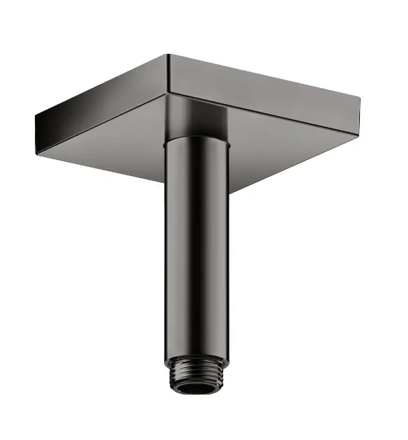 Levně Axor Sprchový program - Sprchové rameno stropní, 10 cm, kartáčovaný černý chrom 26437340