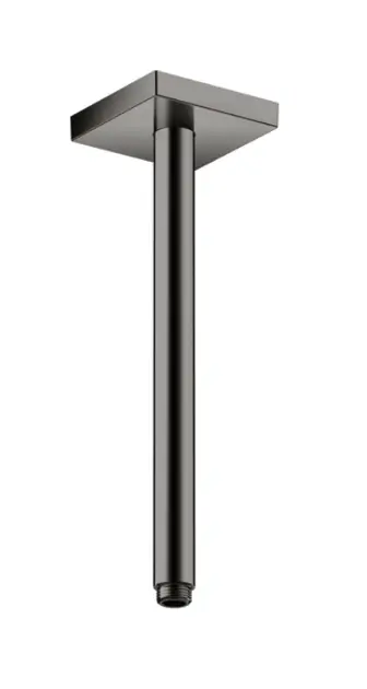 Levně Axor Sprchový program - Sprchové rameno stropní, 30 cm, kartáčovaný černý chrom 26438340