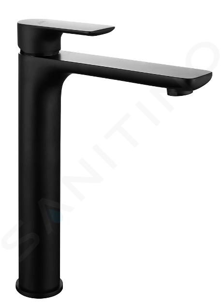 kielle Vega - High rise basin mixer tap, matte black 10118114