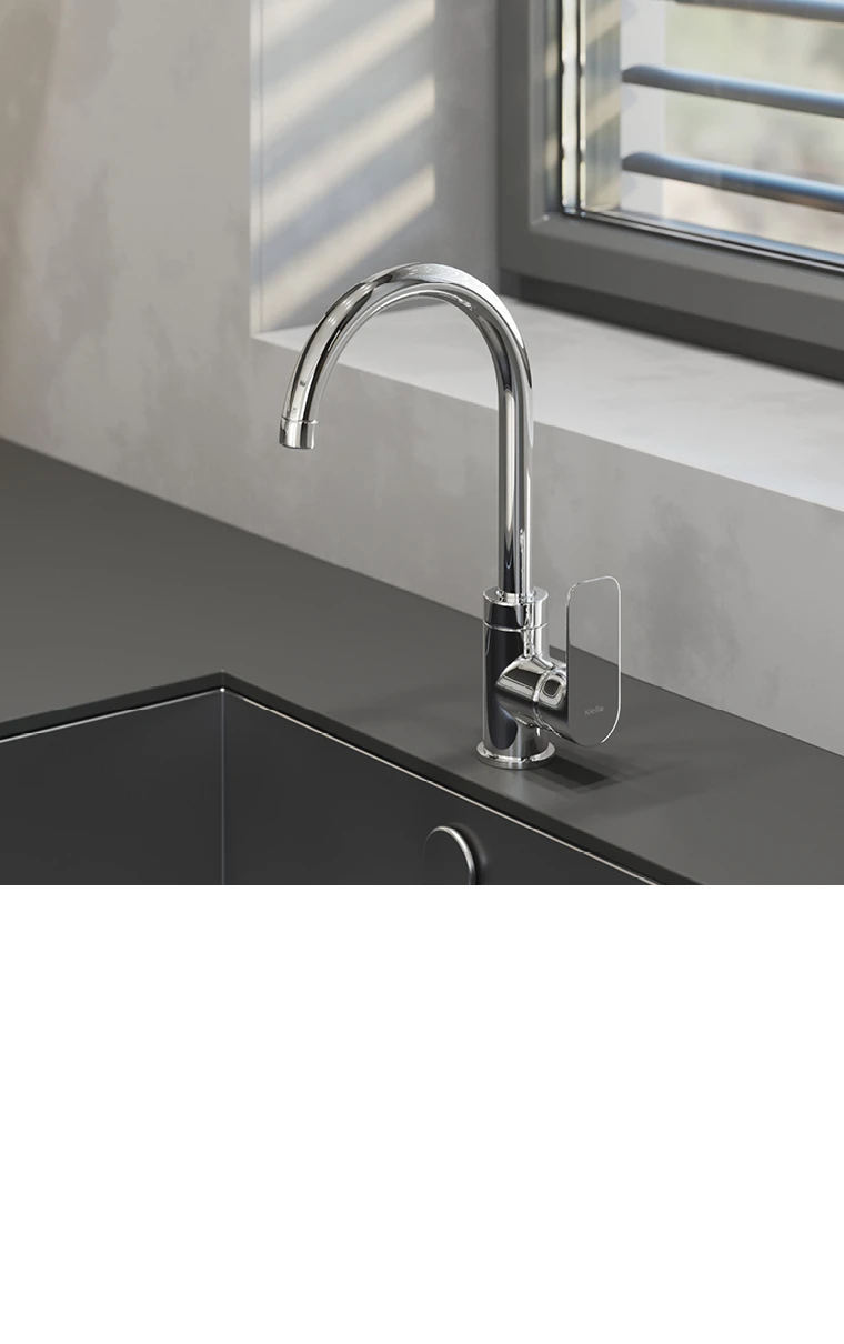kielle Vega - Spültischarmatur, verchromt 10518100