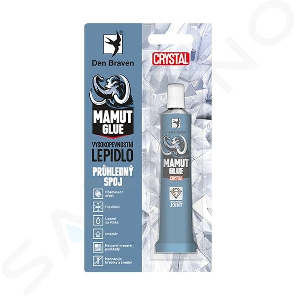 Den Braven Lepidlá - Lepidlo MAMUT Crystal 25 ml tuba v blistri transparentná 35008TU