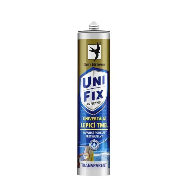 Den Braven - Univerzální tmel MS UNIFIX CLEAR 290 ml kartuše transparentní 52011BD