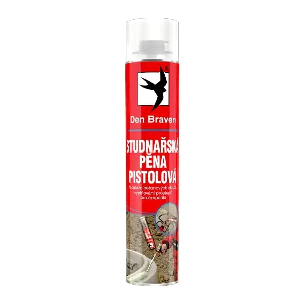 Levně Den Braven Pěny - Studnařská pěna 500 ml trubičková dóza zelená 40120STUD