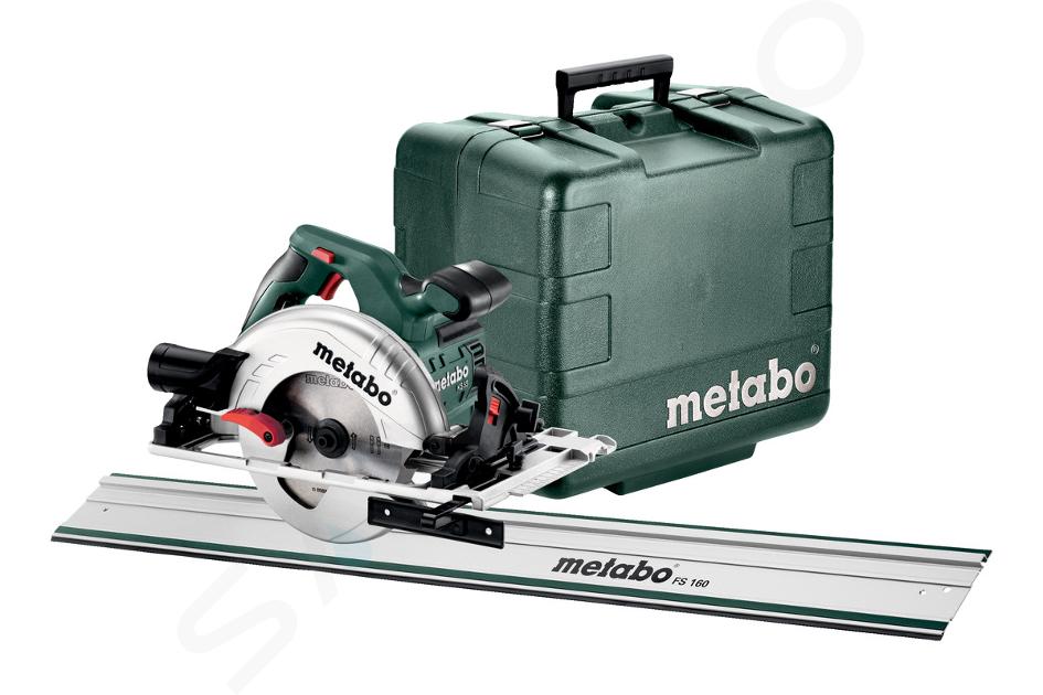 Metabo Náradie - Okružná píla KS 55 FS SET s vodiacou lištou FS 160 691064000