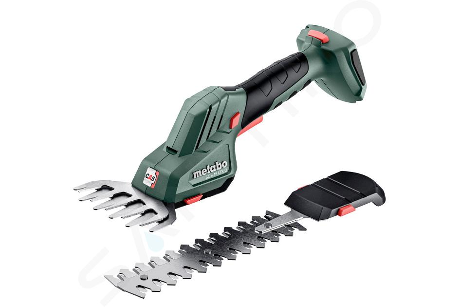 Metabo Herramientas - Tijera cortasetos y cortacespéd de batería AKU SGS 18 LTX Q 601609840