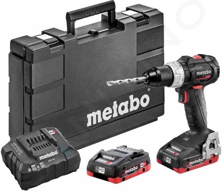 Metabo Nářadí - AKU příklepová vrtačka SB 18 LT BL SE, 2 x aku 18V 4 Ah LIHD 602368800