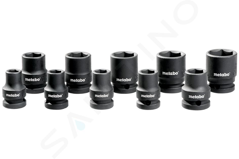 Metabo Zubehör - Steckschlüssel-Set 1/2 10 - 24 mm 628831000