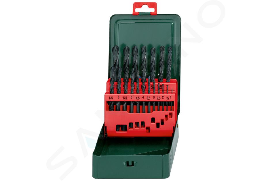 Metabo Accesorii - Casetă de burghie HSS-R, set de 19 piese 627151000