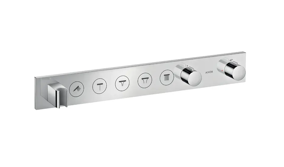 Axor ShowerSolutions - Thermostatische inbouwkraan voor 5 inbouwapparaten, chroom 18358000